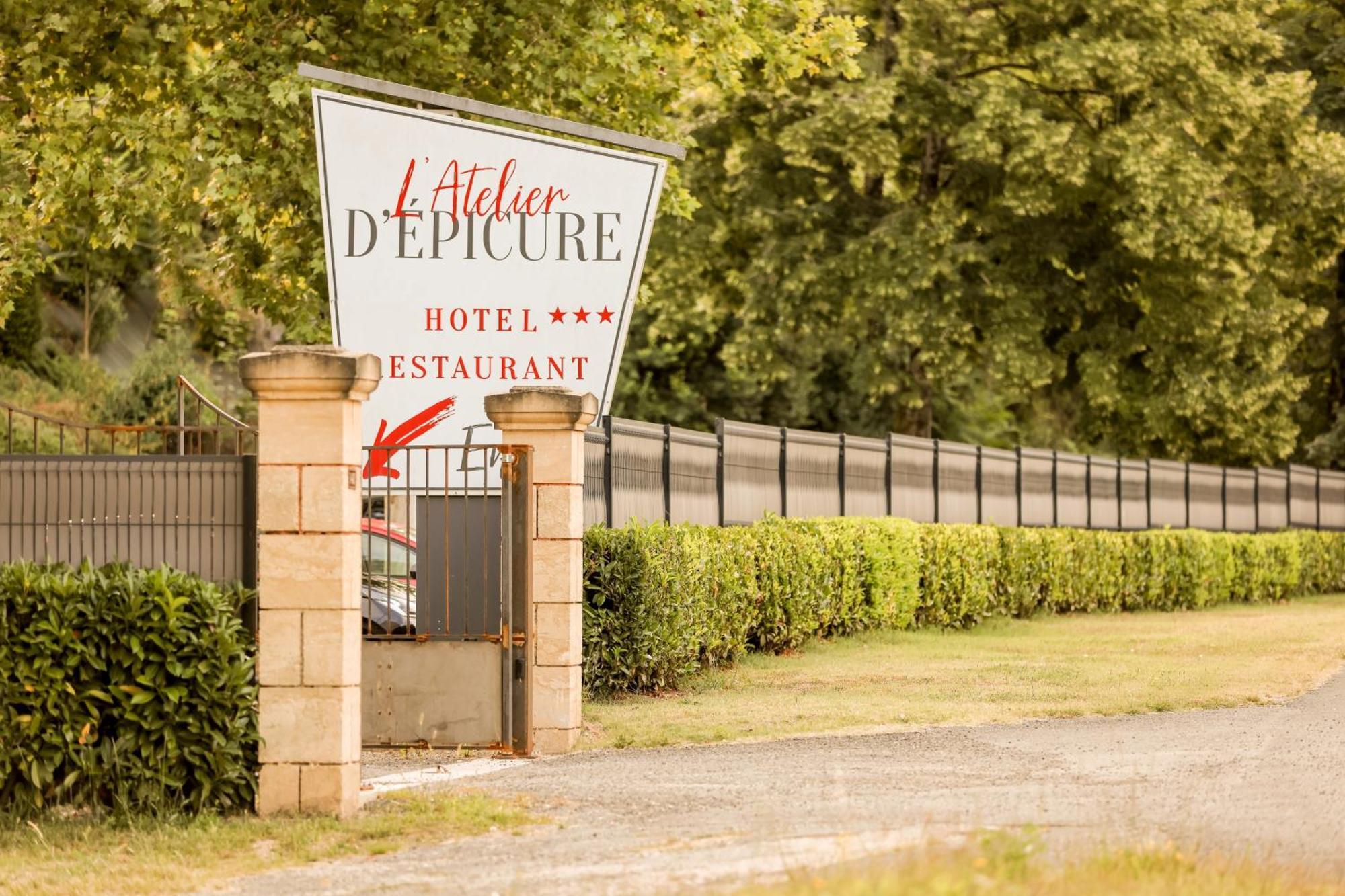 Boutique-Hotel Restaurant L'Atelier D'Epicure Logis Castels Exterior photo